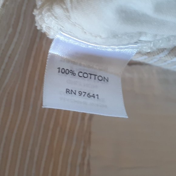 J. Jill Striped Cotton Wide Leg Pants - Picture 9 of 13